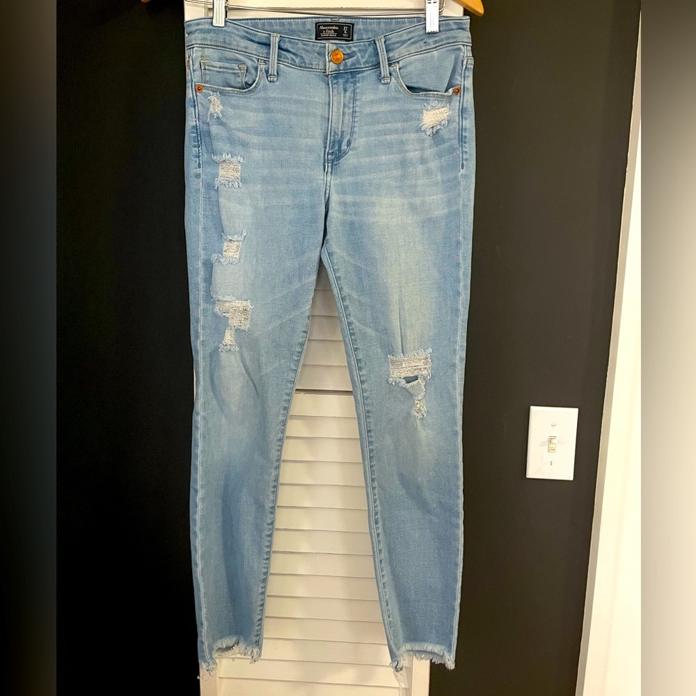 Abercrombie And Fitch Harper Ankle Jeans